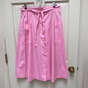 Vintage Pink Skirt Size 15/16